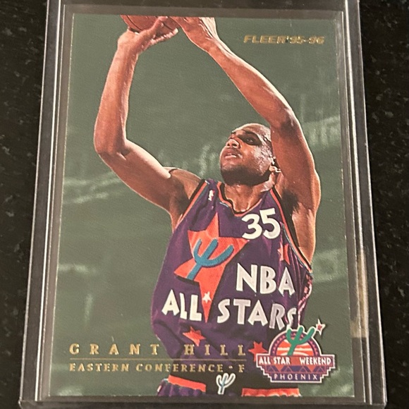 Charles Barkley & Grant Hill NBA Basketball Trading Cards Medley Package (5) - Picture 2 of 8